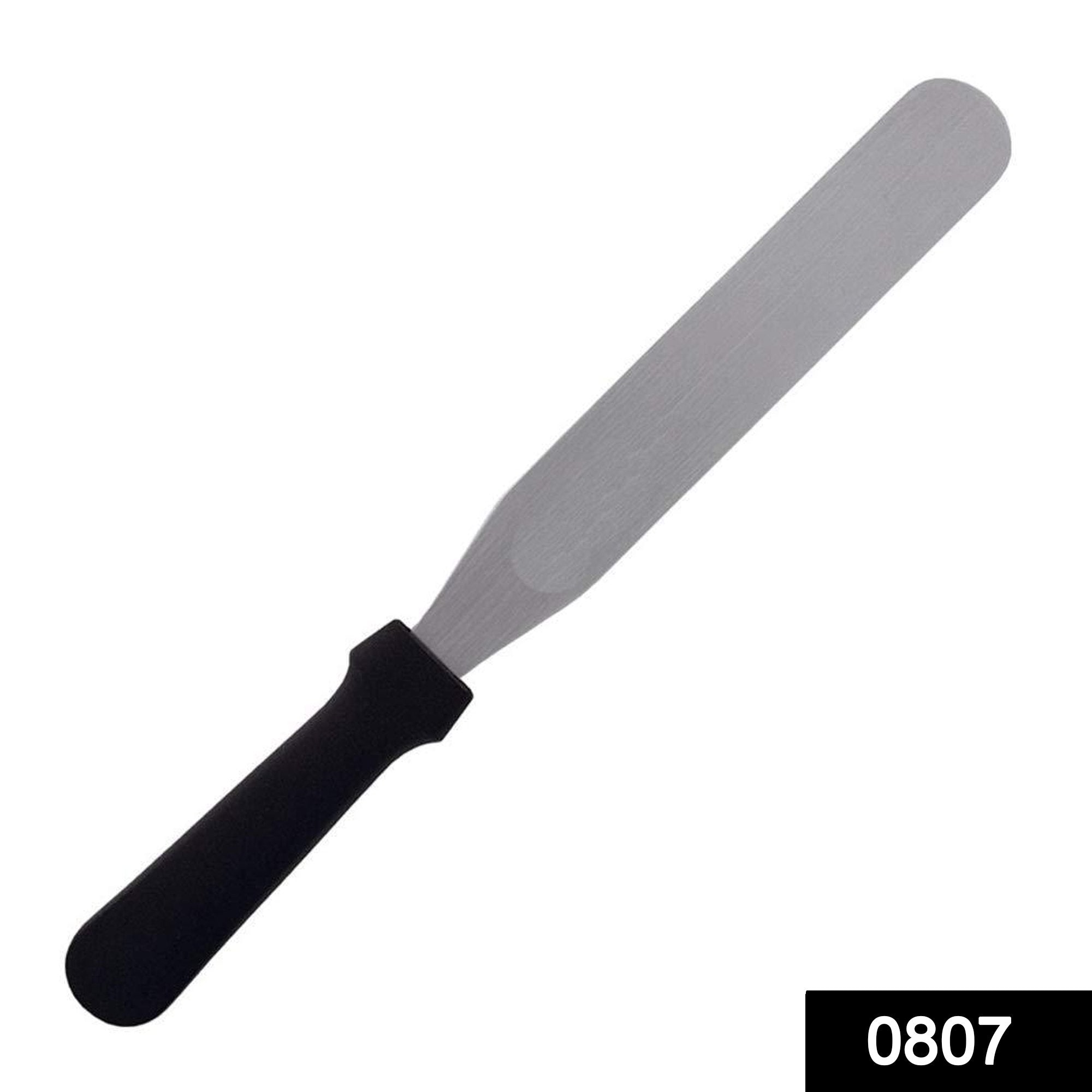 0807 Stainless Steel Palette Knife Offset Spatula for Spreading and Smoothing Icing Frosting of Cake 16 Inch - SkyShopy 0807 Stainless Steel Palette Knife Offset Spatula for Spreading and Smoothing Icing Frosting of Cake 16 Inch - SkyShopy
